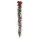 thumbnail image 2 of Fiudx Liquidación de ofertas flash Nueva corona decorativa navideña con luces, adornos navideños de ratán, adecuada para colgar en puertas, ventanas, escaleras y otras decoraciones, 2 of 6