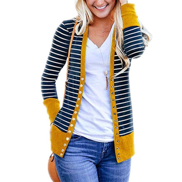 snap button cardigans