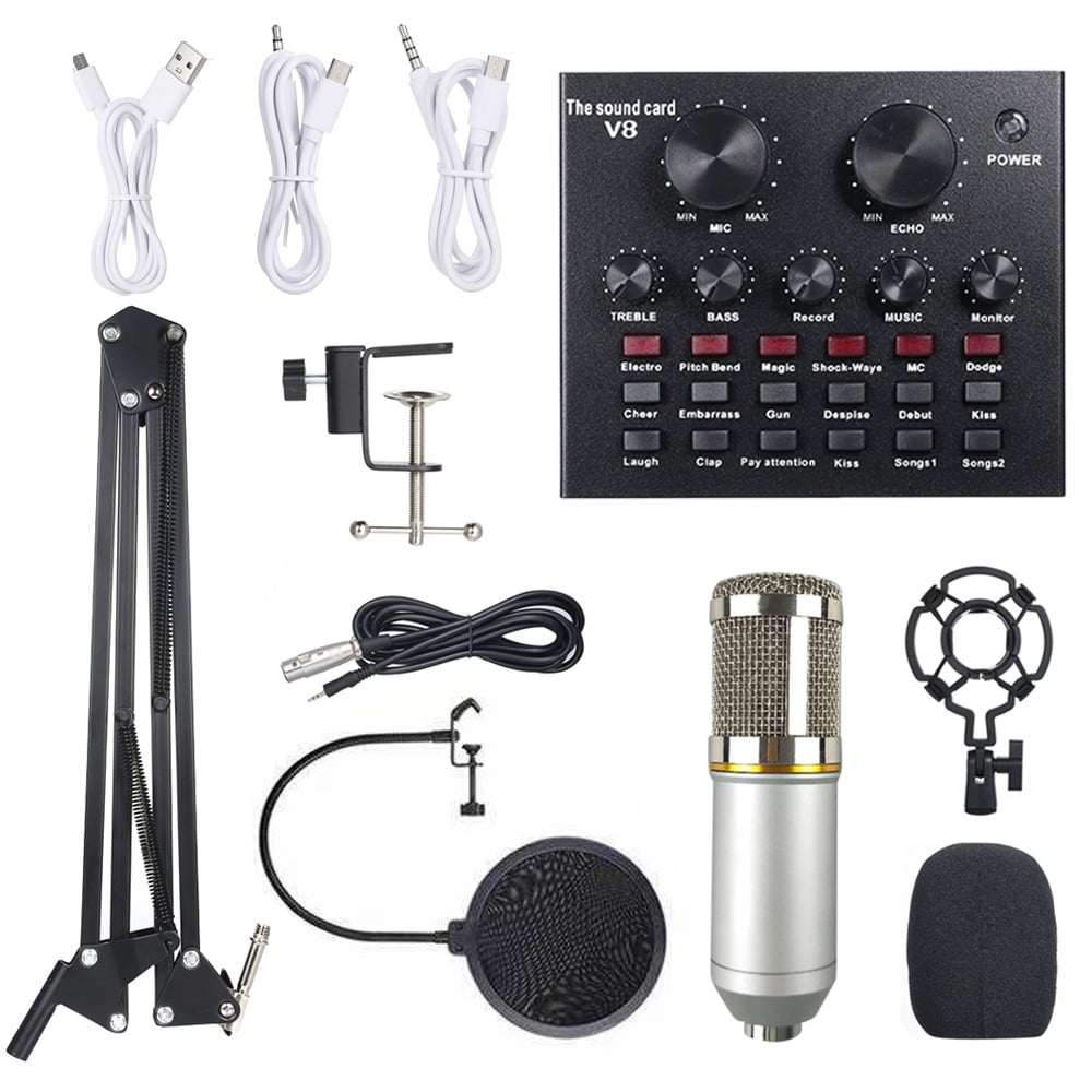 Tomshine Multifunctional Live Sound and BM800 Suspension Microphone Kit