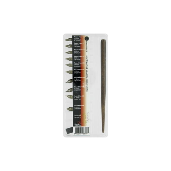 Manuscript Round Hand Calligraphy Set