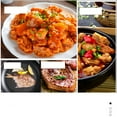 thumbnail image 3 of Juego de 12 utensilios de cocina de silicona con mango de madera de colores, morado, 3 of 10