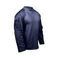 thumbnail image 2 of 90035 Navy Blue Military Combat Shirt, 2 of 2