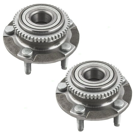 - Pair of Front Wheel Hub Bearings Replacement for Ford 1R3Z1104AA