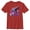 Red, variant on Boy's Transformers: EarthSpark Optimus Prime Roll Out Graphic Tee Black Large