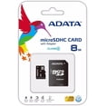 thumbnail image 1 of Memoria SD ADATA MicroSD class 4 8 GB ADATA AUSDH8GCL4-RA1, 1 of 4