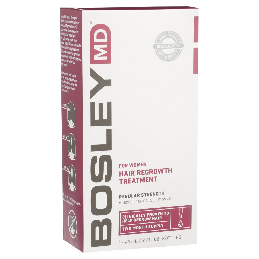 Bosley WOMENS Hair Regrowth Treatment 2 LIQUID
