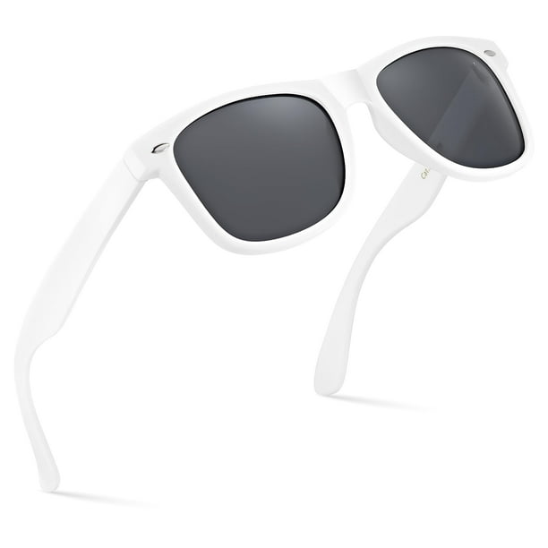 Gafas de sol polarizadas retro rebobinadas para hombres y mujeres - Gafas de sol clásicas con protección UV