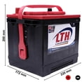thumbnail image 2 of Lth L-26R-500 12V 500 A Bci Uso Automotriz, 2 of 5