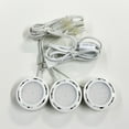 thumbnail image 2 of LED Under Cabinet Puck Light Accent Kit 120V Nickel (Set Of 3), 2 of 2