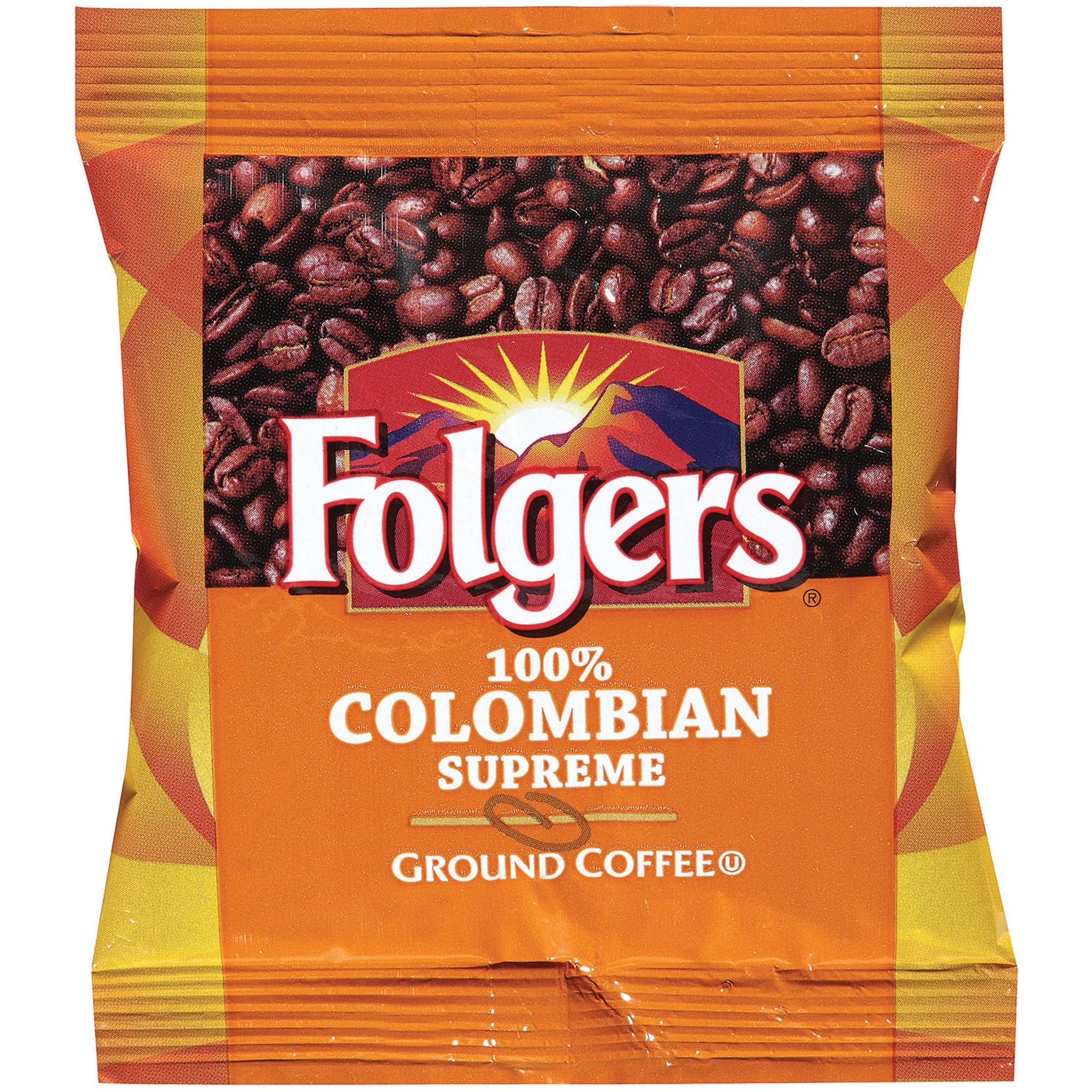 Folgers®, FOL06451, 100 Colombian Supreme Ground Coffee, 42 / Carton