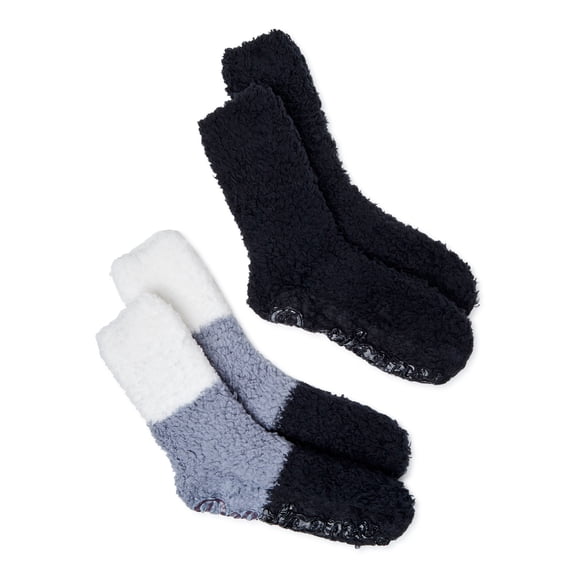 Dearfoams Women's Crew Socks, 2-Pack