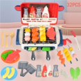 thumbnail image 4 of Juego De Juguetes De Cocina Mini Simulación Eléctrica Spray Bbq Grill Estufa Con Música Ligera Juguetes Educativos Regalo Para Niños Niñas Niños Scienceny FN003022-00, 4 of 6
