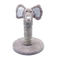 thumbnail image 2 of GROWTH TANK Cat Scratching Post Climbing Tree Scratcher Scratch Interactive Toy Elephant, 2 of 9