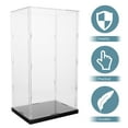 thumbnail image 4 of Caja de exhibición de modelo transparente acrílico, estante de exhibición útil, 1 ud., 4 of 5