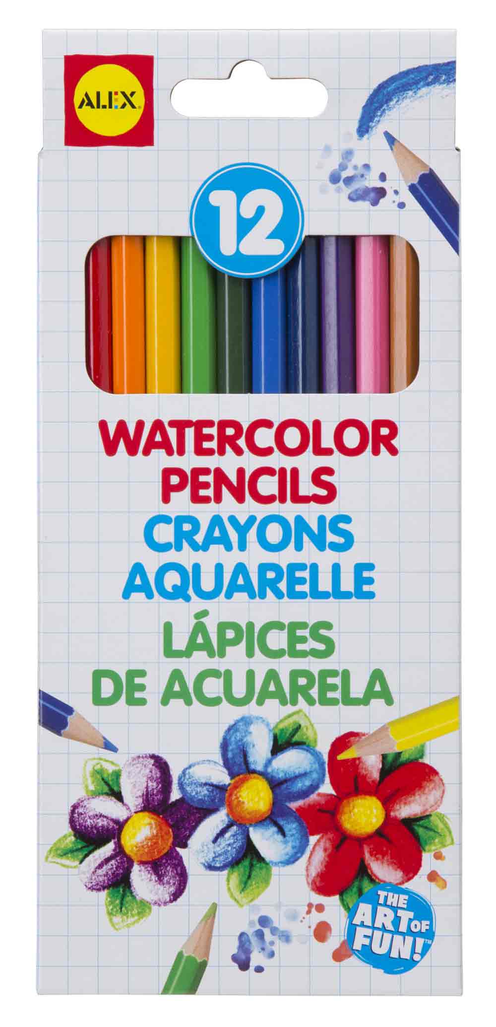 ALEX Toys Artist Studio 12 Watercolor Pencils