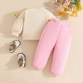 thumbnail image 4 of Gaexia Girls Fall Outfits Size 10-12 ,Toddler Girls Floral Pullover Top and Pants Outfits Long Sleeve Casual Playwear for Baby to Preschool Age 6M-4Y, 4 of 6