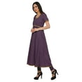 thumbnail image 2 of Moomaya Indian Women Cotton Front Slit Kurtis Solid Bollywood Designer Kurti, 2 of 6