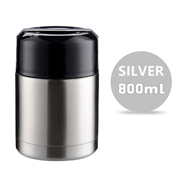 Recipiente de almuerzo aislado Soledad Tarro de acero inoxidable 800ml
