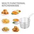 thumbnail image 3 of OULII Ramen Noodle Strainer Stainless Steel Draining Water Cooking Aid 1Pcs, 3 of 8