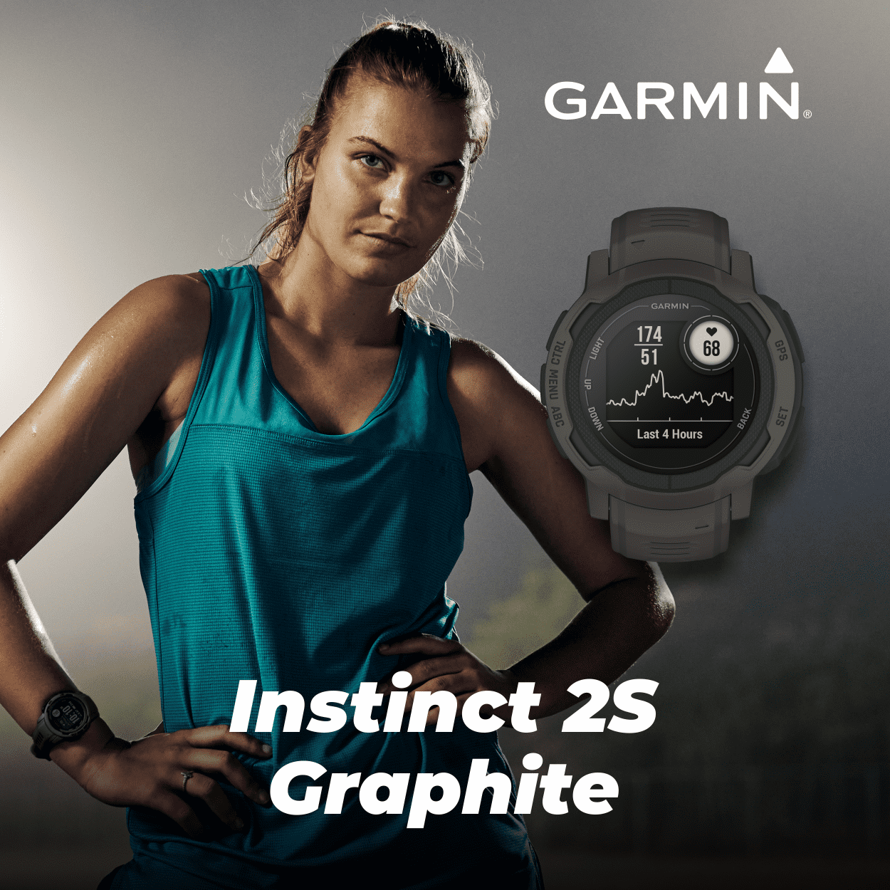 Garmin Instinct 2S Small-sized Solar Surf Edition GPS Rugged Outdoor  Smartwatch, Ericeira with Multi-GNSS Support with Wearable4U Black EarBuds  Bundle 