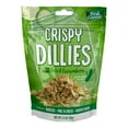 thumbnail image 2 of Fresh Gourmet Crispy Dillies Pickle Flavored Fried Cucumbers | Low Carb | Crunchy Snack and Sandwich Topper, 3.5 Ounce (6 Pack), 2 of 4