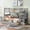 Gray+Solid Wood, variant on LOOM Stairway Twin-Over-Twin Bunk Bed with Three Drawers for Bedroom,Dorm-Espresso