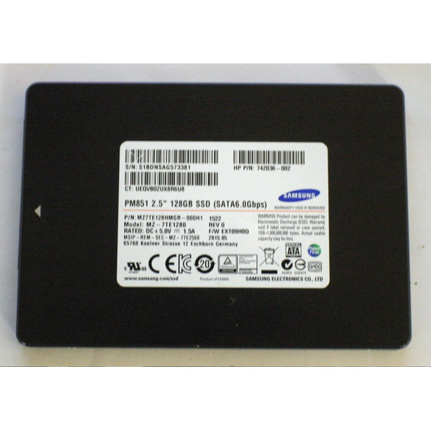 SAMSUNG 128GB SSD 742036-002 - Walmart.com