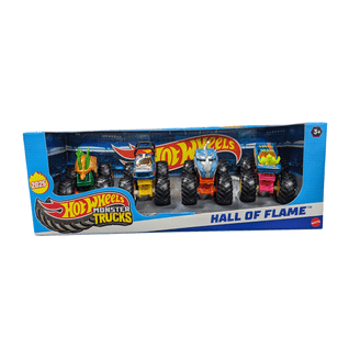 Hot Wheels 2026 Monster Trucks Set of 4-Pack 1:64 Scale Half