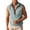 Mint Green, variant on UVEASISHA Mens Reflective Stripe Sports Vest Lightweight Stand Collar Sleeveless Jacket Outdoor Waterproof Utility Vest with Zipper Pockets Purple 3XL