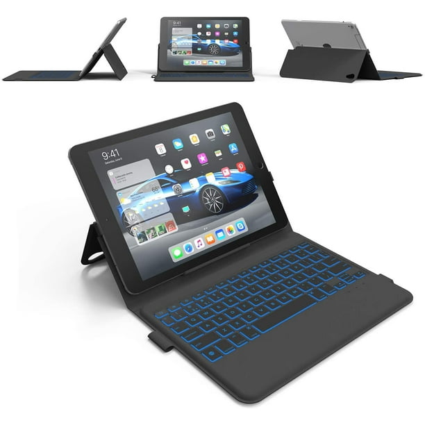 i Pad Keyboard case Pro 11 (2018) - Thin & Light - Backlit 7 Color