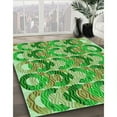 thumbnail image 2 of Ahgly Company Indoor Rectangle Patterned Dark Lime Green Area Rugs, 5' x 8', 2 of 6