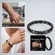 thumbnail image 3 of Pisexur Belleza Maquillaje Pulseras de hematita para hombrepara mujeres y hombres, 3 of 9