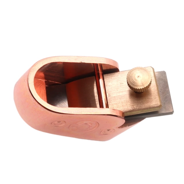 Toystoory Herramienta de cobre para el hogar, cortador de dedos, cortador para bricolaje, violín, Viola, artesanía, herramienta Luthiers Accesorios para instrumentos musicales oro rosa 5