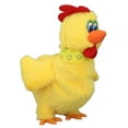 thumbnail image 2 of Electronic Plush Chicken Toy Lay 3 Eggs Dancing Music Stuffed Animal Chicken for Kids 30cm, 2 of 15