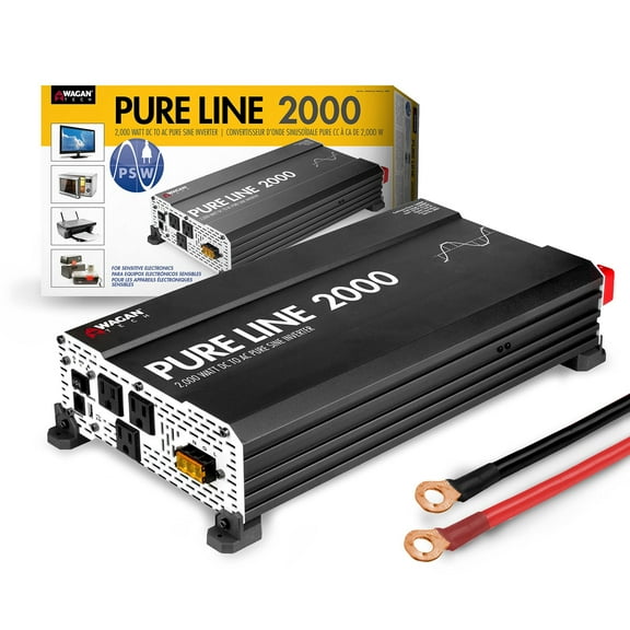 Wagan Tech Pure Line 2000W Power Inverter (ETL)