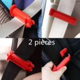 thumbnail image 5 of 2 items Child Car Seat Belt Safety Buckle Clip-Red, 5 of 5