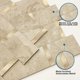 thumbnail image 2 of Mate Baldosas Adhesivas Para Cocina, Azulejos Autoadhesivos Para Baño Ladrillo Adhesivo Paneles Decorativos 3d Para Pared (Beige óxido), 2 of 4