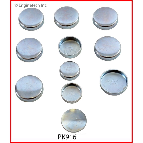 Enginetech PK916 Engine Expansion Plug Kit- Iron