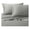 Grey, variant on Silky-Soft Viscose from Bamboo-Cotton , Twin Extra Long XL 3PC Bed Sheets Set, Grey