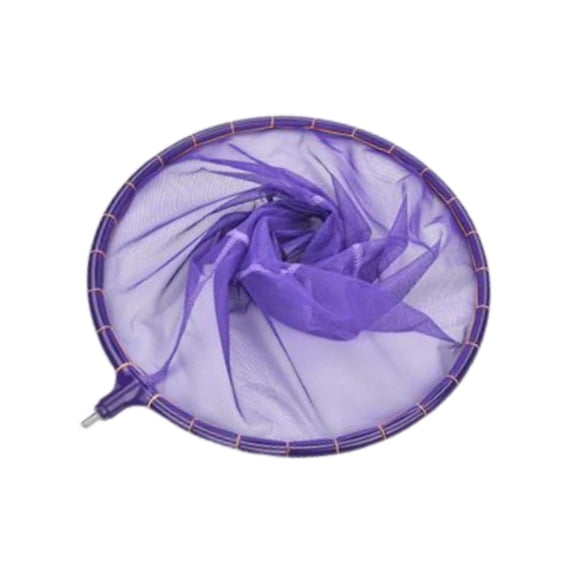 GARENDE Fishing Net Boating Quick Drying Saltwater Soft Lightweight Fish Landing Net Purple S