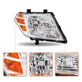 thumbnail image 4 of For 2009 2020 2021 Nissan Frontier 4Dr Truck Left Driver/Right Passenger Side Headlights Headlamp, 4 of 7
