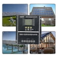 thumbnail image 3 of Pwm 100a 12v 24v 36v 48v Controlador de carga de panel solar automático Cargador de batería solar fotovoltaico con pantalla LCD Mppt, 3 of 5