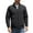 Black, variant on Xzbqbs Mens Track Jackets Casual Slim Fit Fleece Sport Coat Fashion Lightweight Stand Collar Solid Jacket with Zipper Pockets