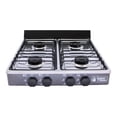 thumbnail image 1 of PARRILLA 4 QUEMADORES CON CUBIERTA DE ACERO COLOR GRIS MARCA SUPERFLAMA Super Flama 4QCA/G, 1 of 5