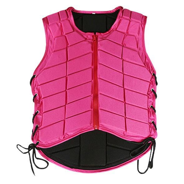 Chaleco protector de equitación Eigraketly Rosa Hombres XL