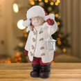 thumbnail image 3 of Estatuilla de niño Zulema Adorno navideño Regalo blanco, 3 of 8