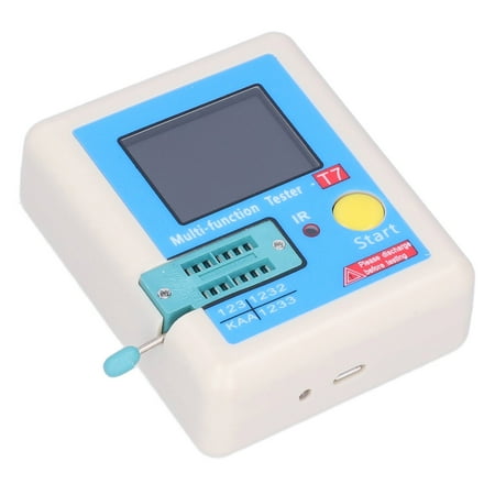 

Transistor Tester TFT Color Screen Self Calibration Transistor Checker Durable For Resistors For Diodes For Capacitors