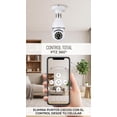 thumbnail image 3 of Cámara Wifi Panorámica 360° En Forma De Foco, 3 of 6