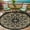 Dark Brown, variant on Aonewoe Round Outdoor Rugs 8Ft Waterproof Patio Plastic Straw Rug Reversible Camping Carpet Indoor Outdoor Area Rug for Patio,Deck,Balcony,Picnic,Beach,Outside