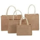 thumbnail image 4 of Sywqhk Bolsas De Arpillera Bolsas De Regalo De Bolso De Playa De Yute En Blanco Con Asa (L) Sywqhk Para estrenar, 4 of 6